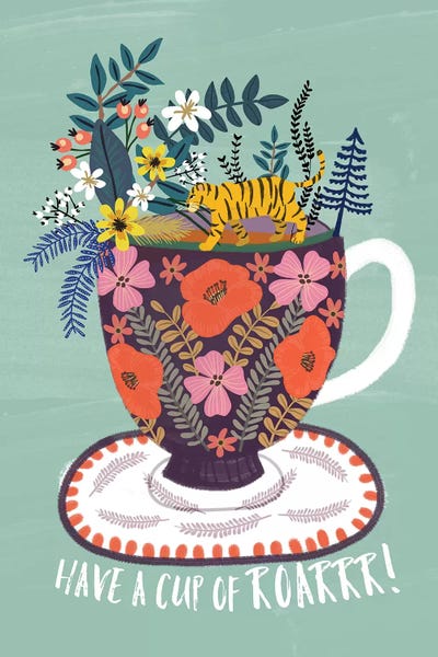 Pottery Still Life: Tea by Mia Charro