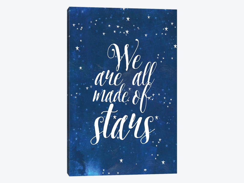 We Are All Made Of Stars by Mia Charro 1-piece Canvas Art Print