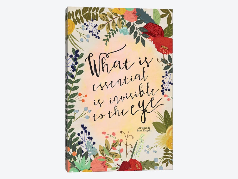 What Is Essential… by Mia Charro 1-piece Art Print