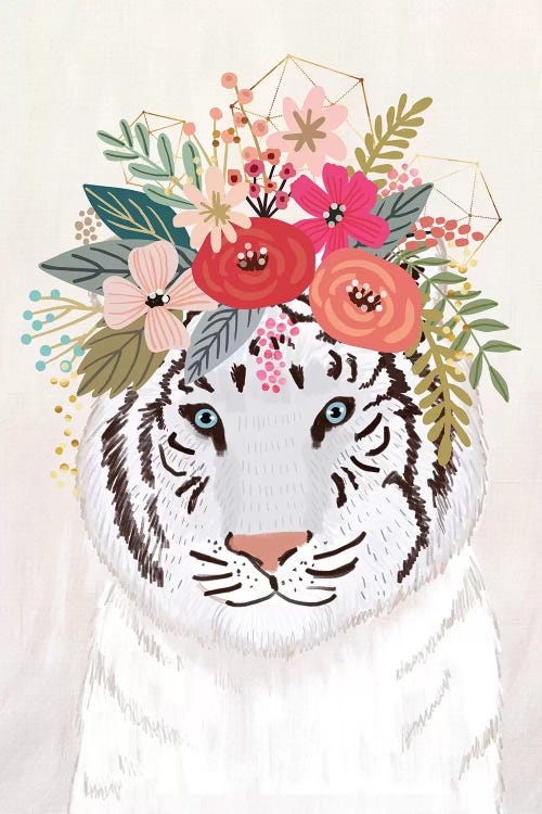 White Tiger by Mia Charro wall art