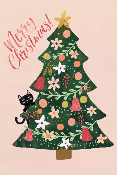 Black Cats: Xmas Pine by Mia Charro