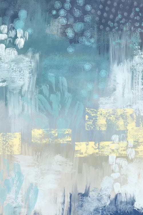 Abstract Blue by Mia Charro wall art