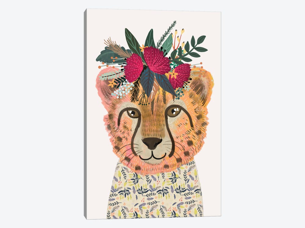 Cheetah by Mia Charro 1-piece Canvas Print