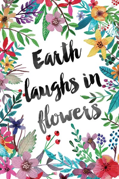Mia Charro: Earth Laughs In Flowers I by Mia Charro