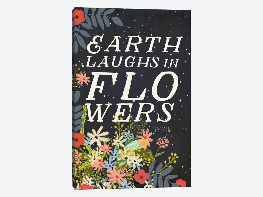 Earth Laughs In Flowers II by Mia Charro 1-piece Art Print