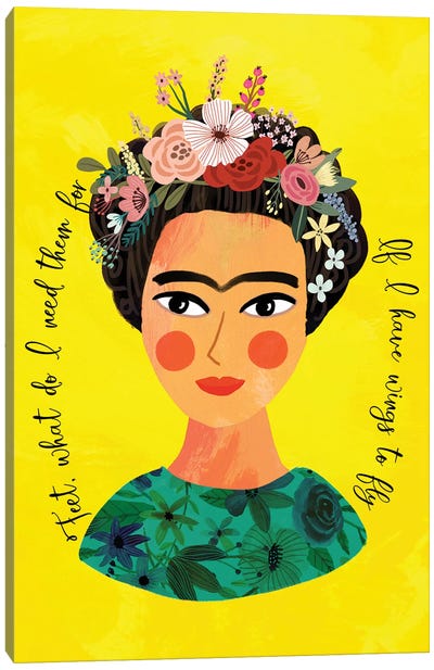 Frida Canvas Art Print - Mia Charro