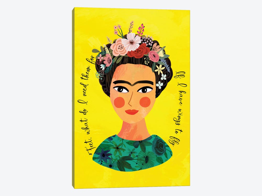 Frida by Mia Charro 1-piece Canvas Art Print