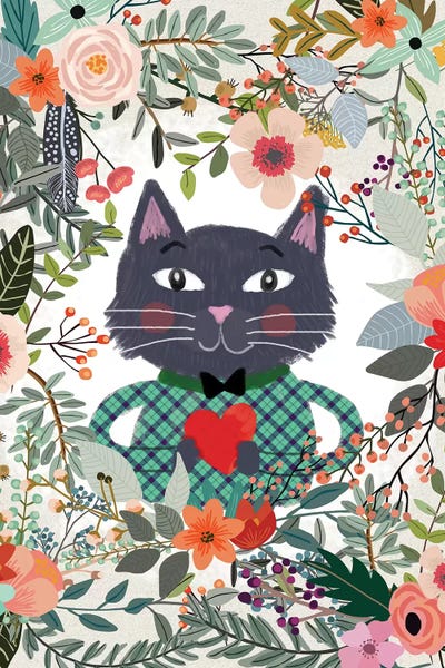 Cat And Heart