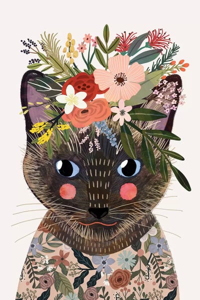 Kids Art Girls: Siamese by Mia Charro