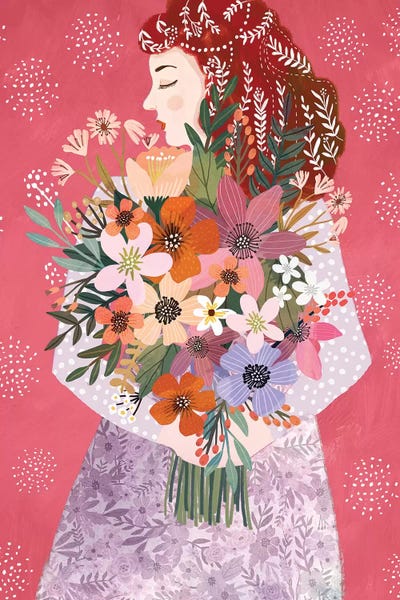 Winterbloom by Mia Charro canvas print