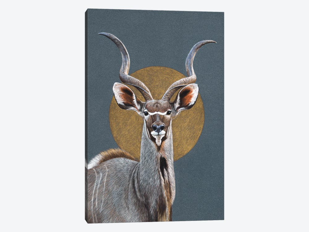 Greater Kudu by Mikhail Vedernikov 1-piece Canvas Wall Art