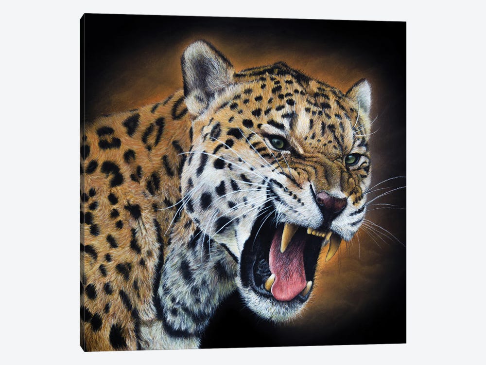 Jaguar by Mikhail Vedernikov 1-piece Canvas Wall Art