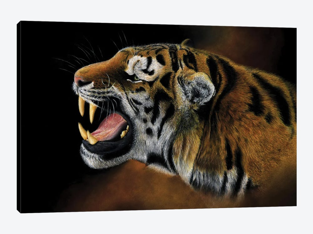 Tiger II by Mikhail Vedernikov 1-piece Canvas Art Print