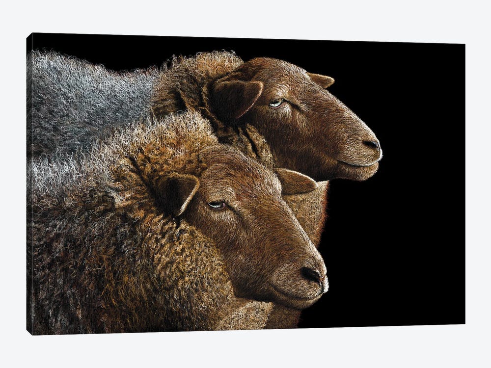 Sheeps by Mikhail Vedernikov 1-piece Canvas Art