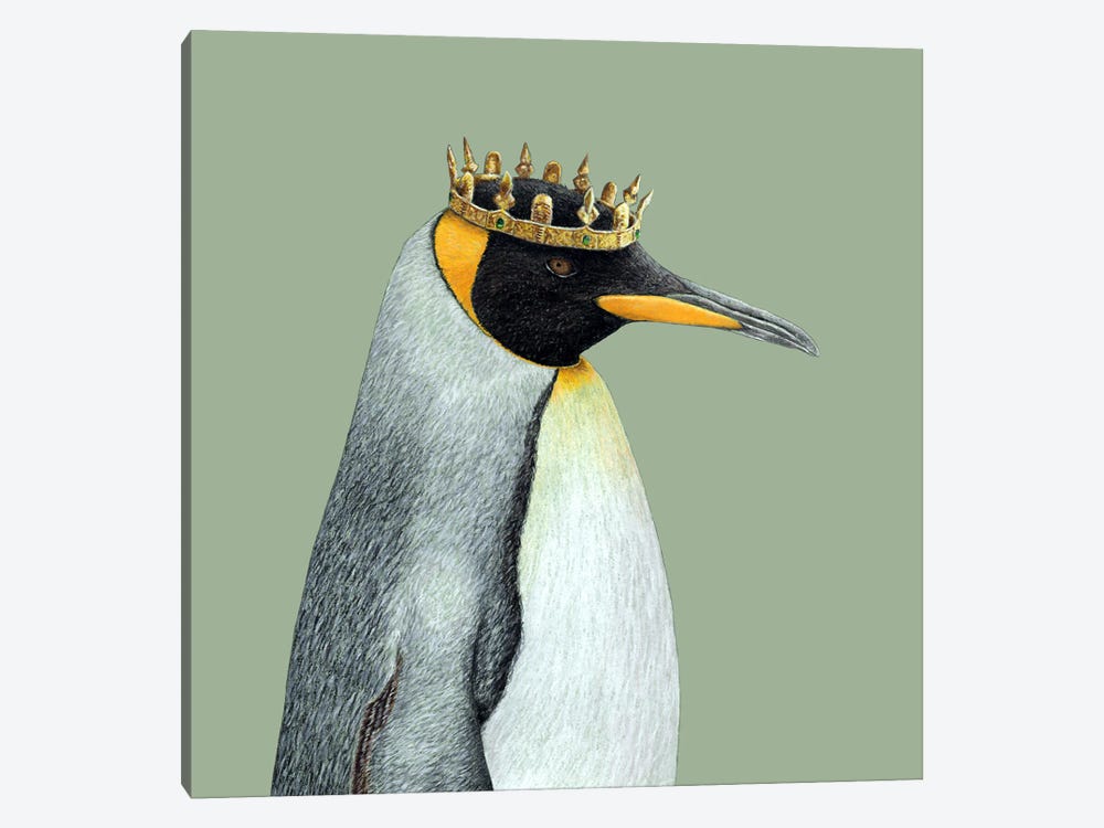 King Penguin by Mikhail Vedernikov 1-piece Canvas Art