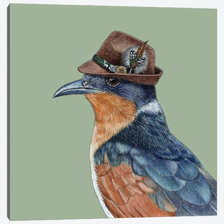 Chestnut-Winged Cuckoo Canvas Print #MIV232} by Mikhail Vedernikov Canvas Wall Art