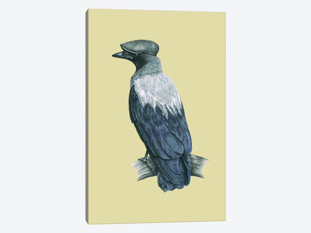 Hooded Crow by Mikhail Vedernikov 1-piece Art Print