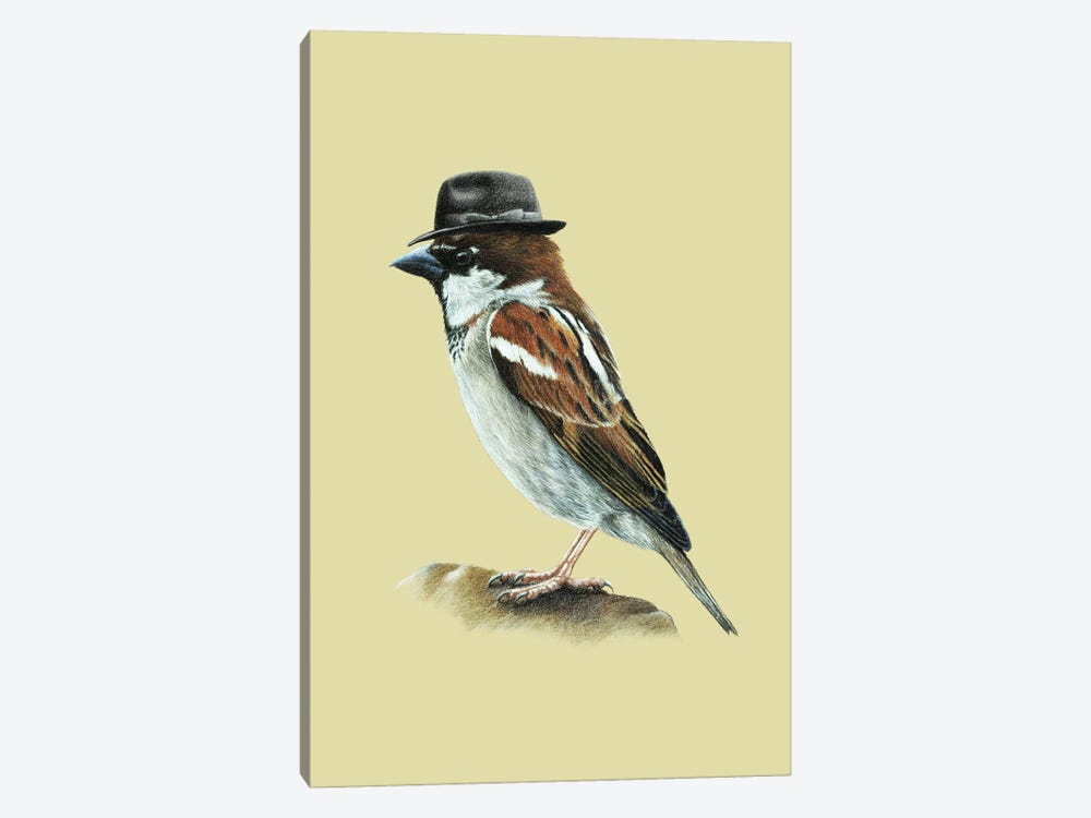 Italian Sparrow by Mikhail Vedernikov 1-piece Canvas Art