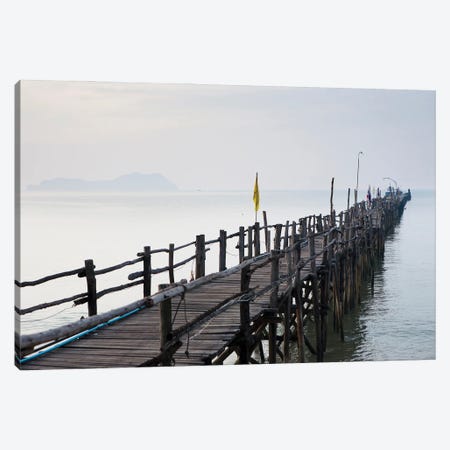 Chumphon, Thailand. Chumphon Is One Of The Main Ports For Backpackers To Depart Via Ferry To Ko Tao And Ko Pha Ngan Islands. Canvas Print #MIW1} by Micah Wright Art Print