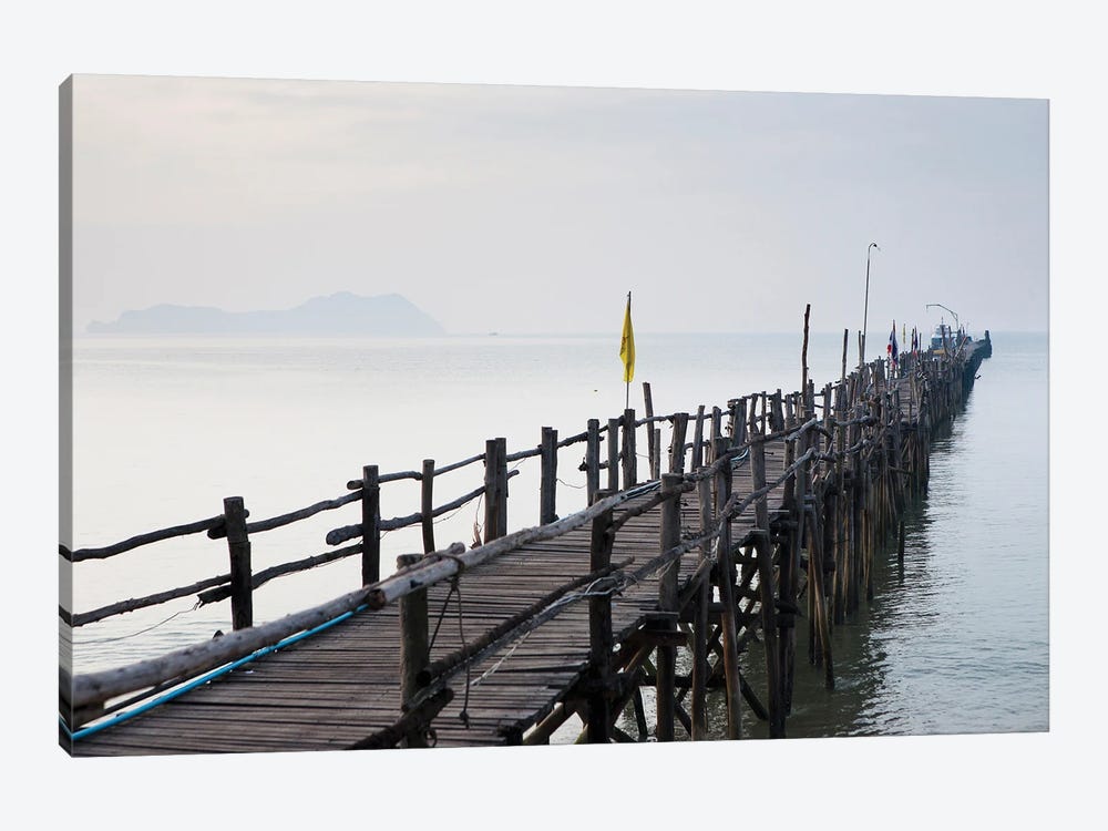 Chumphon, Thailand. Chumphon Is One Of The Main Ports For Backpackers To Depart Via Ferry To Ko Tao And Ko Pha Ngan Islands. by Micah Wright 1-piece Canvas Wall Art