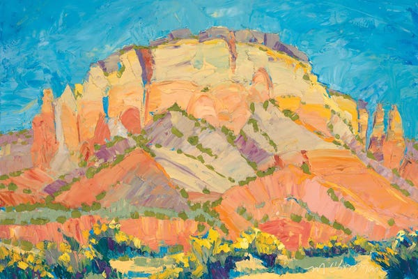 Michelle Chrisman: Kitchen Mesa Chamisa by Michelle Chrisman