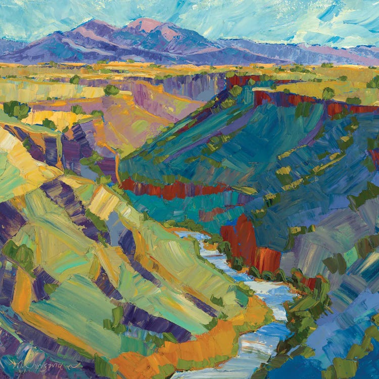Rio Pueblito Morning by Michelle Chrisman wall art