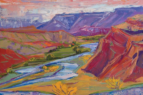 Pops Of Pink: Autumn Drama by Michelle Chrisman