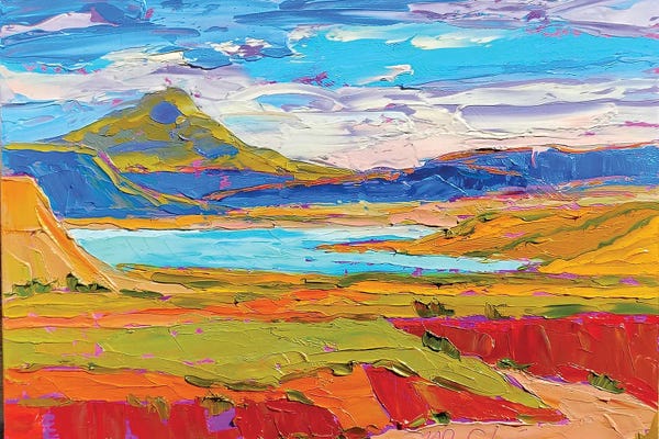 Michelle Chrisman: Abiquiu Lake by Michelle Chrisman