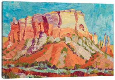 Kitchen Mesa Arroyo Canvas Art Print - New Mexico Art