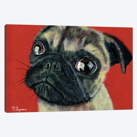 Pugly Canvas Print #MIY6} by Melissa Symons Canvas Wall Art