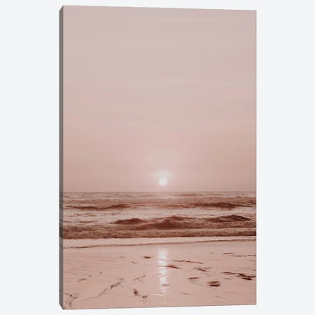 Pink Sunrise Canvas Print #MIZ191} by Magda Izzard Canvas Print