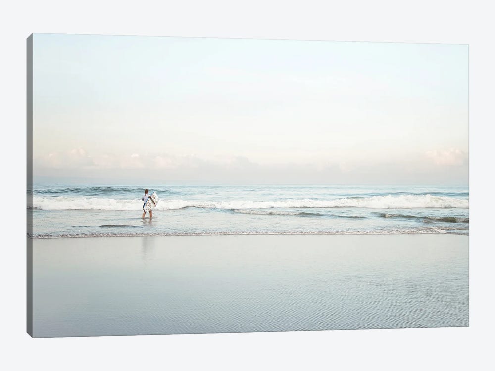 Surfing In Bali by Magda Izzard 1-piece Canvas Art Print
