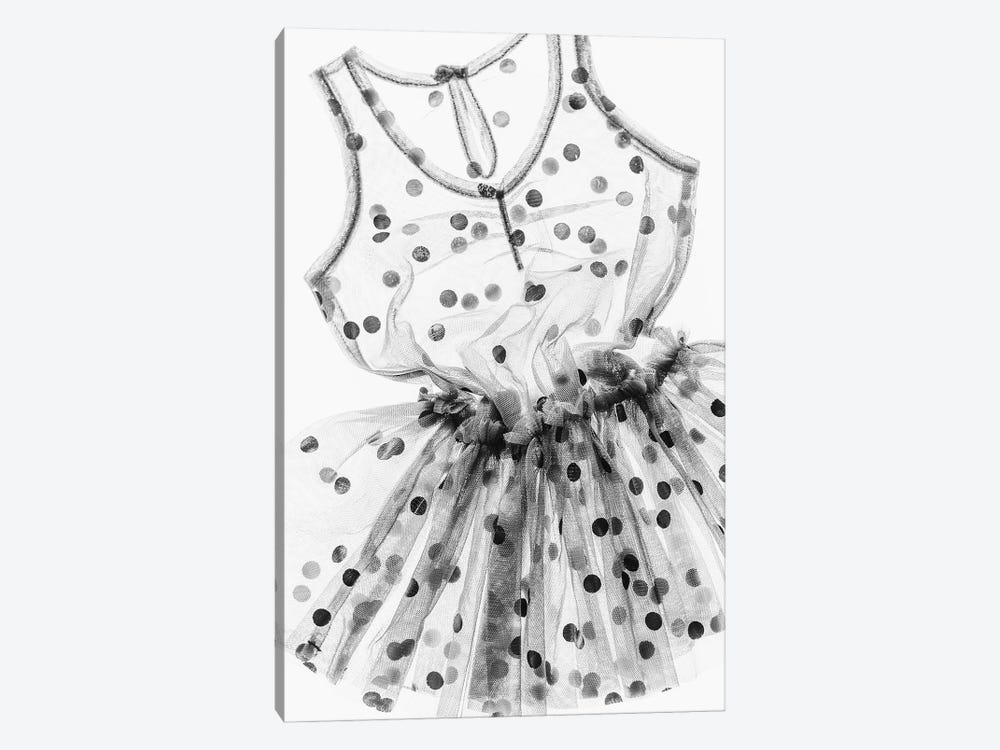 Spotty Dress by Magda Izzard 1-piece Canvas Artwork