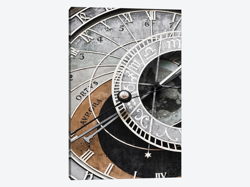 Clock by Magda Izzard 1-piece Canvas Art Print