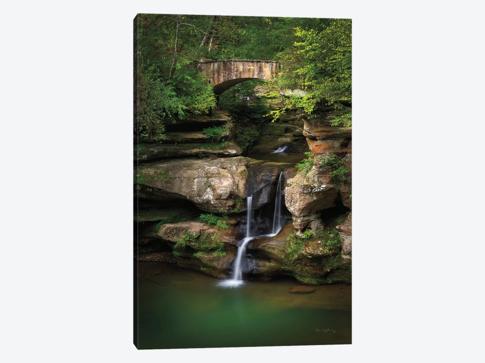 Upper Falls Old Mans Cave by Alan Majchrowicz 1-piece Canvas Wall Art