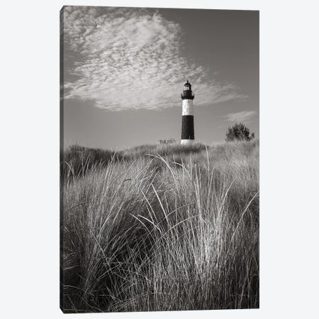 Big Sable Point Lighthouse I BW Canvas Print #MJC1} by Alan Majchrowicz Canvas Print