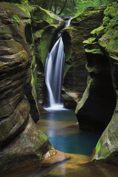 Alan Majchrowicz: Corkscrew Falls Ohio by Alan Majchrowicz