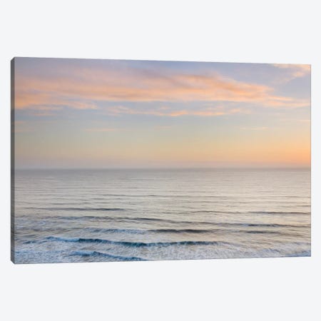 Sunset On The Redwoods Coast Of Northern California From Vista Point, Del Norte Coast Redwoods State Park, California Canvas Print #MJC68} by Alan Majchrowicz Art Print