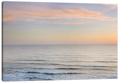 Sunset On The Redwoods Coast Of Northern California From Vista Point, Del Norte Coast Redwoods State Park, California Canvas Art Print