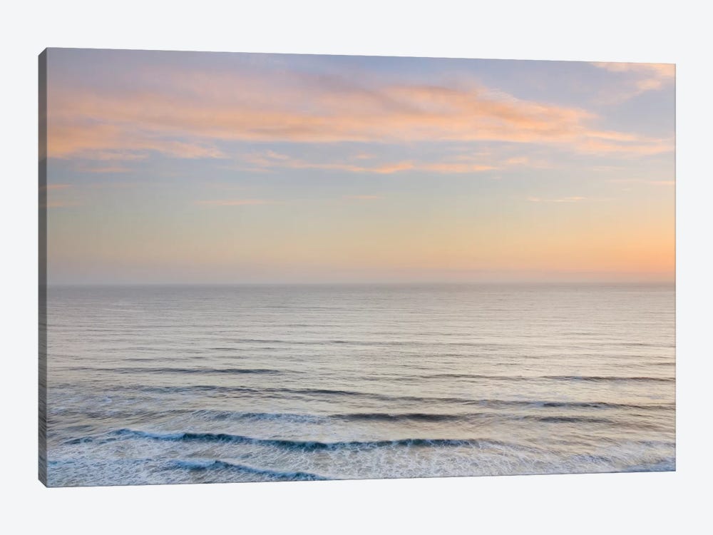 Sunset On The Redwoods Coast Of Northern California From Vista Point, Del Norte Coast Redwoods State Park, California by Alan Majchrowicz 1-piece Canvas Art