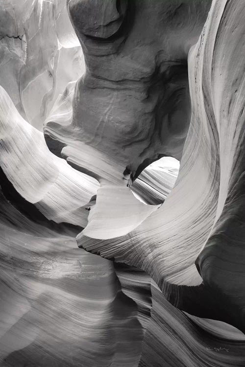 Lower Antelope Canyon IX BW by Alan Majchrowicz wall art