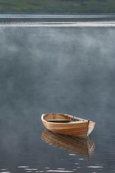 Alan Majchrowicz: Rowboat in Ross by Alan Majchrowicz