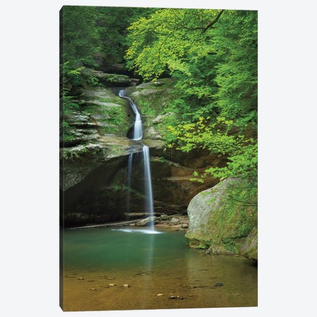 Lower Falls Old Mans Cave Canvas Print #MJC7} by Alan Majchrowicz Canvas Art