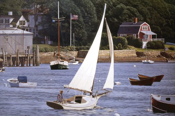 Santa Fe: New England Sloop by Michael J. Harrell