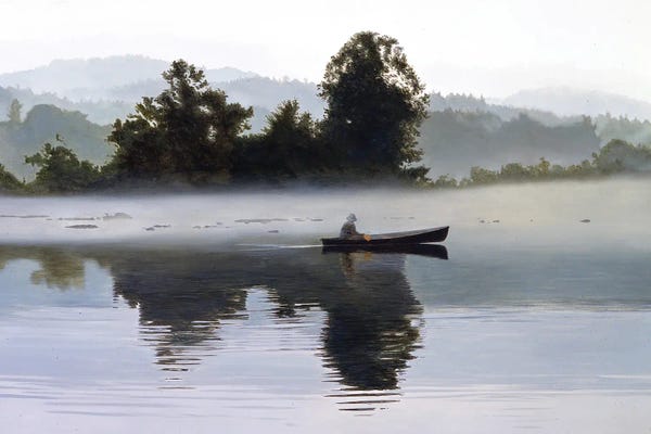 Mist & Fog: Trout River by Michael J. Harrell
