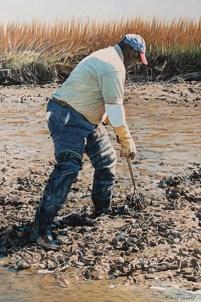 Michael J. Harrell: Lowcountry Oystering by Michael J. Harrell