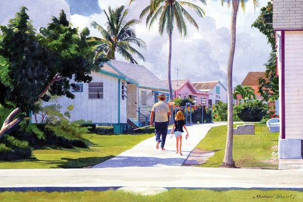 Michael J. Harrell: Cherokee Sound, Bahamas by Michael J. Harrell