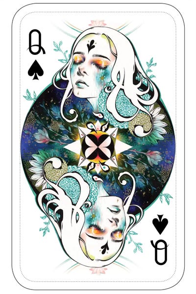 Intricate Illustrators: Spade Queen by Minjae Lee