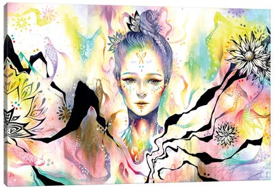 Crystal Fairy Canvas Art Print - Minjae Lee