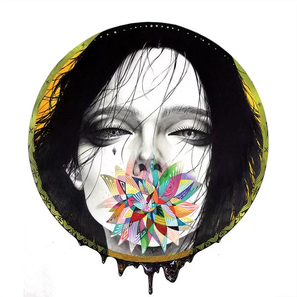 Intricate Illustrators: Black Blossom by Minjae Lee